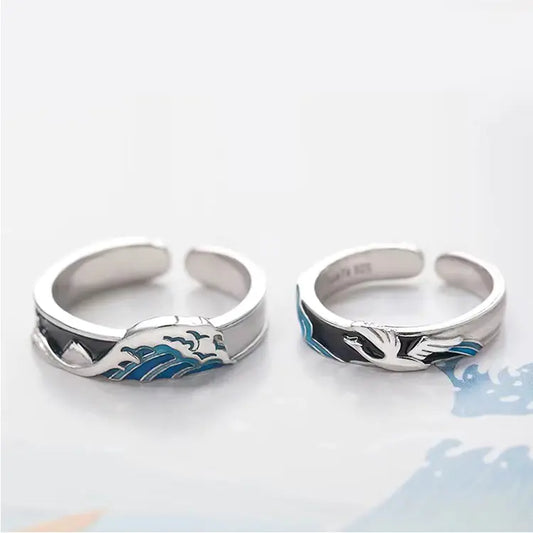 Japanese Style Niche Design Ring - Original Prosperity