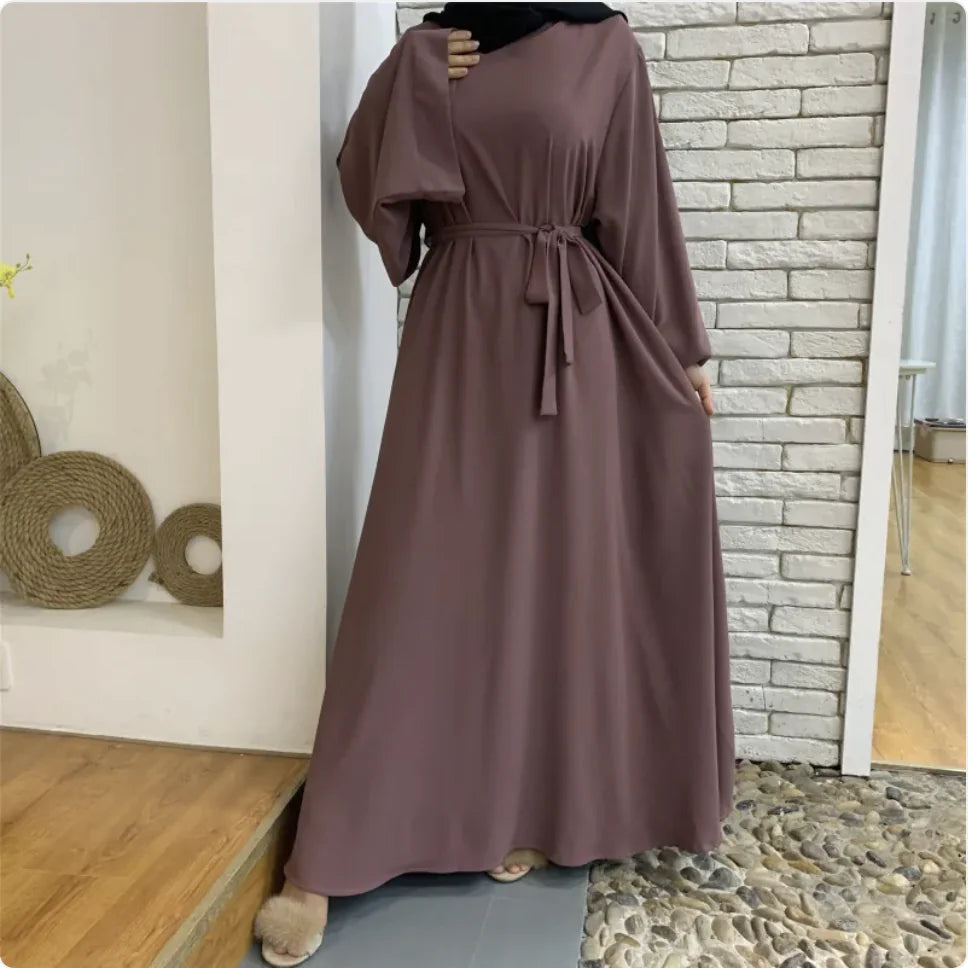 Elegant Long Abaya - Sophisticated Dubai Design