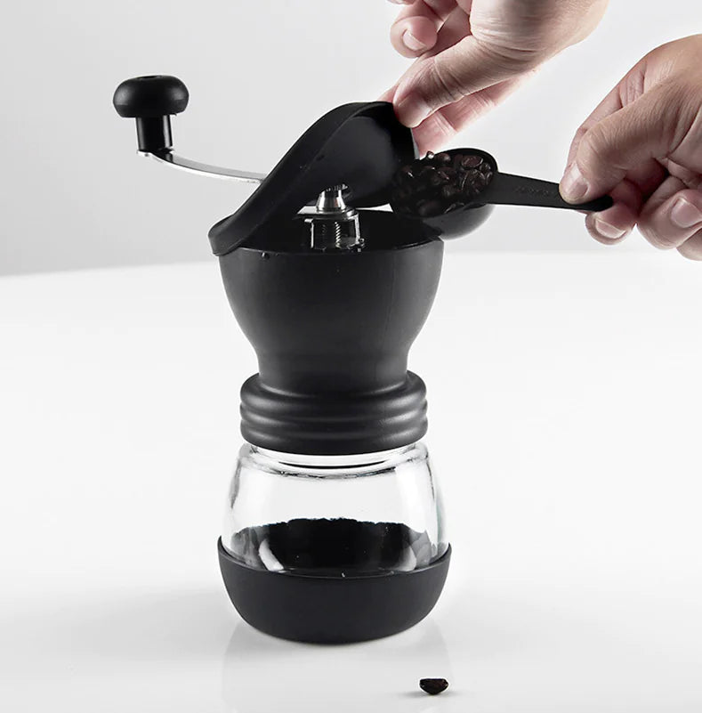 Sleek Ceramic Core Coffee Mill