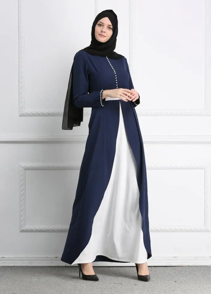 Elegant Middle Eastern Maxi Dress