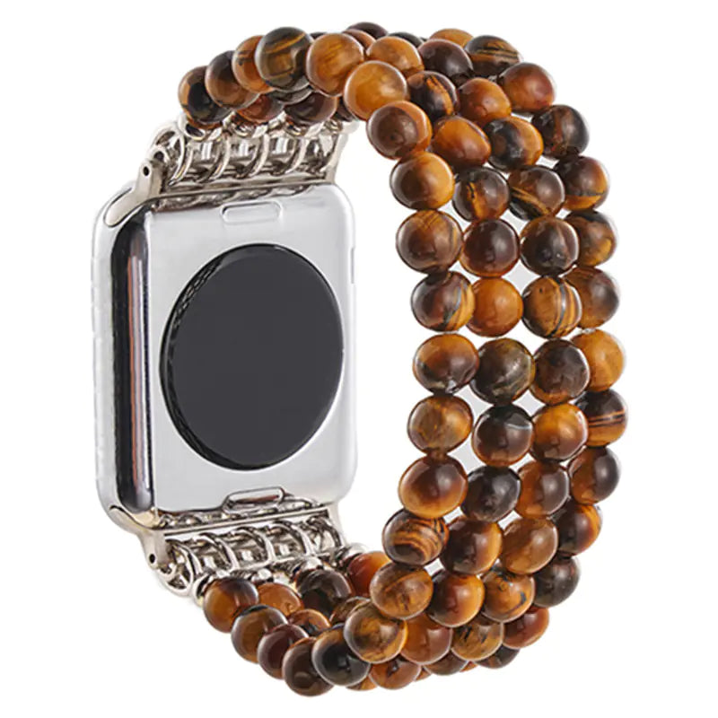 Agate Style Beaded Watch Strap for Apple Watch