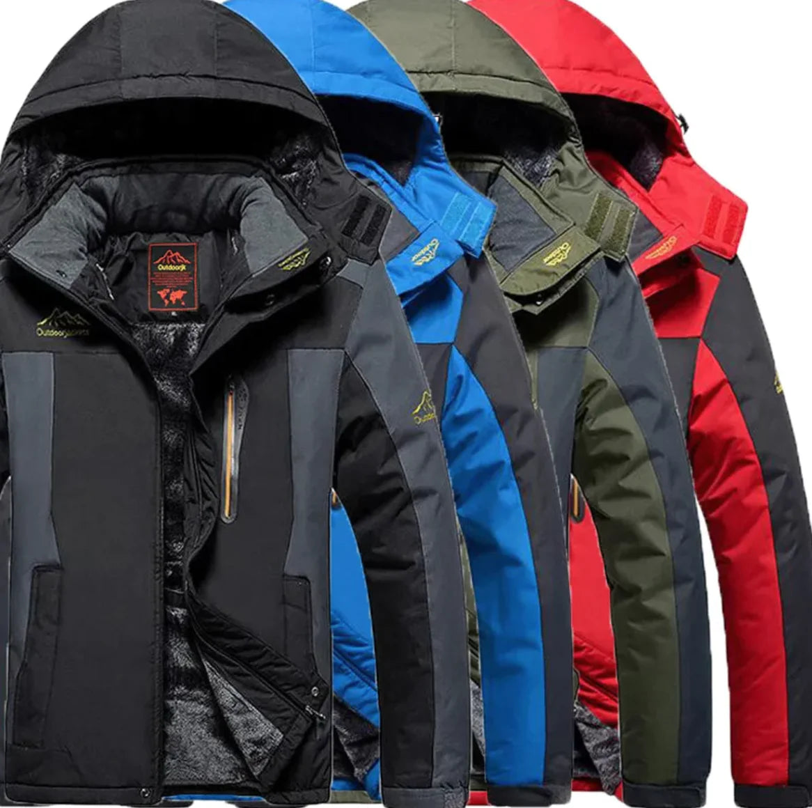 Men's Extreme Winter Jacket Plus Size