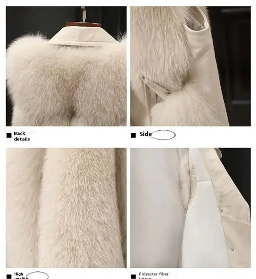 Chic Faux Fur Patchwork Vest