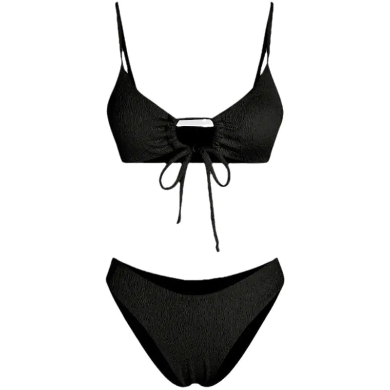 Chic Cutout Two-Piece Swim Set