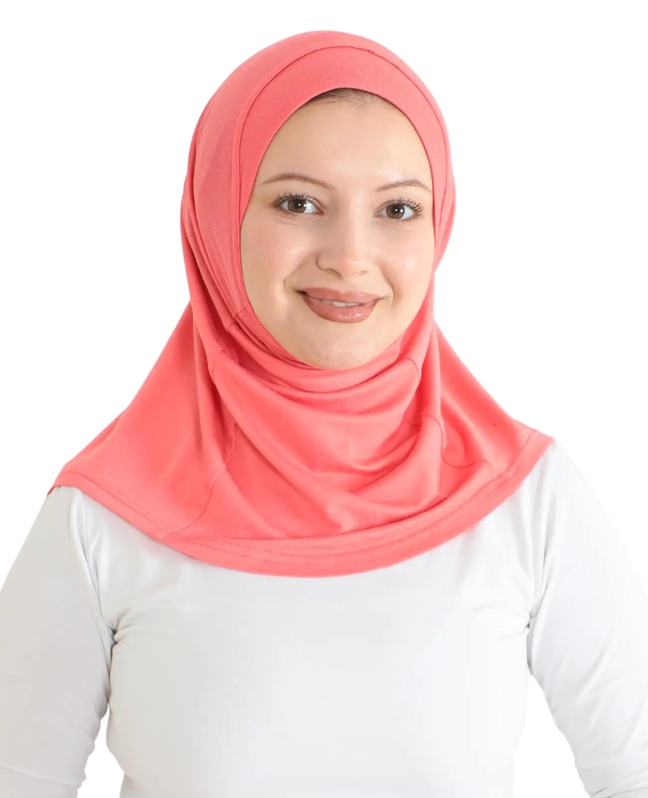 ReadyWear Cotton Turban for Muslim Women (Brink Pink)