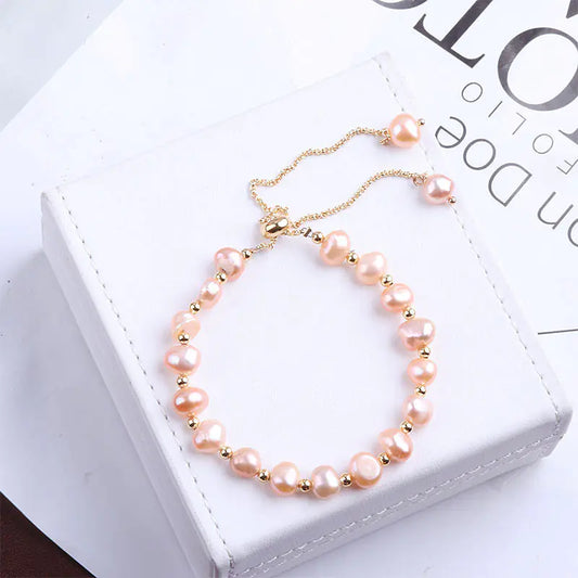 Ladies' Elegant Pearl Bead Bracelet