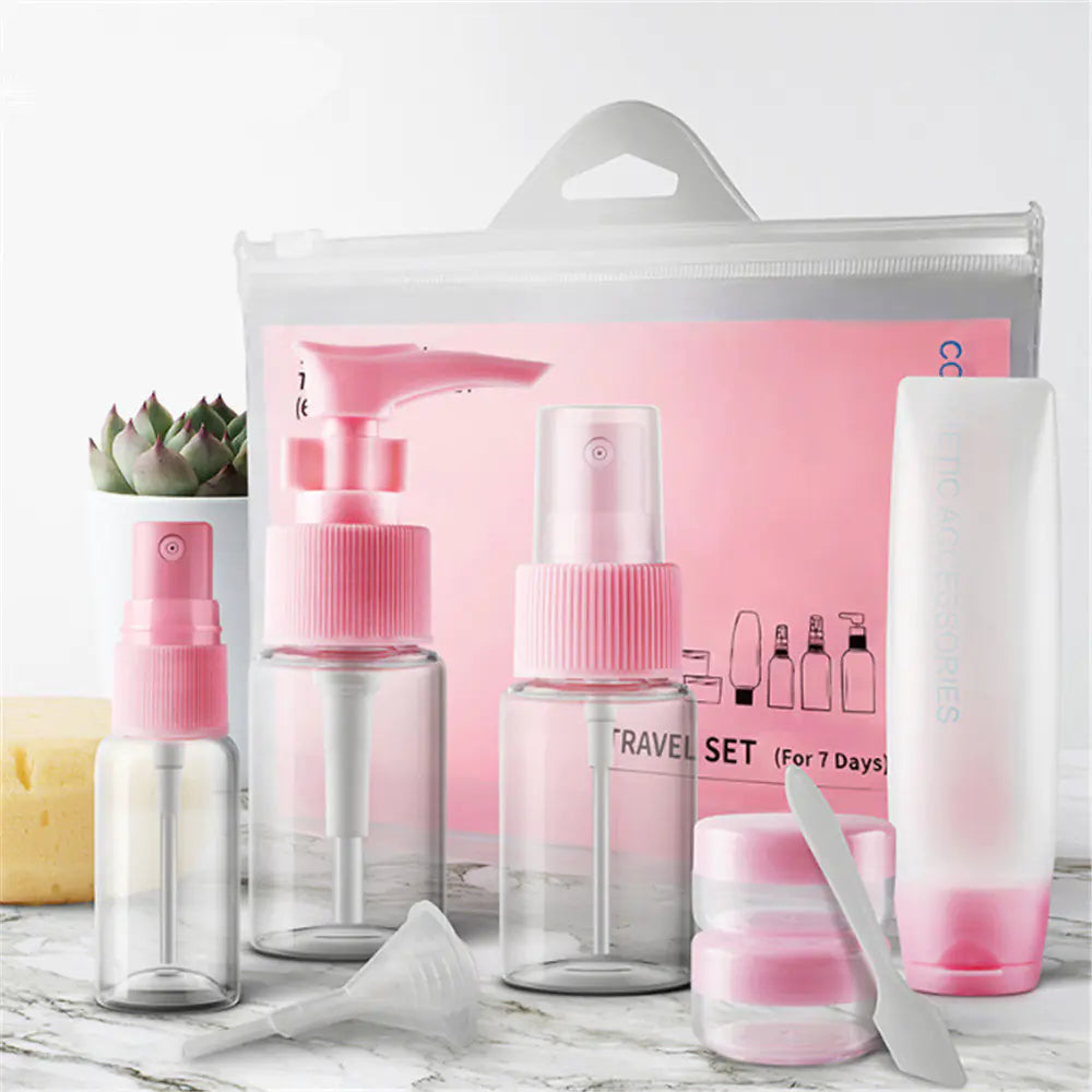 9-Piece Portable Cosmetic Spray Set