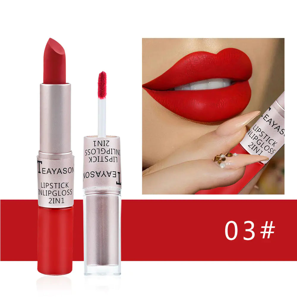 Dual-Tip Matte Lip Shine