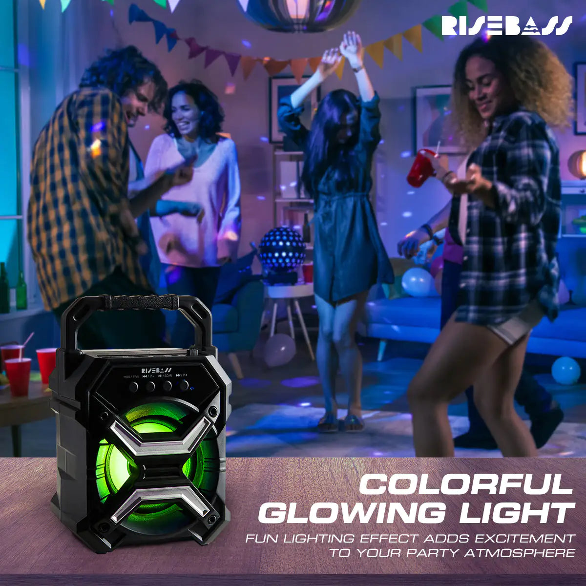 Compact PartyLite Bluetooth Speaker