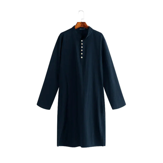 Modern Arabic Men's Long Shirt