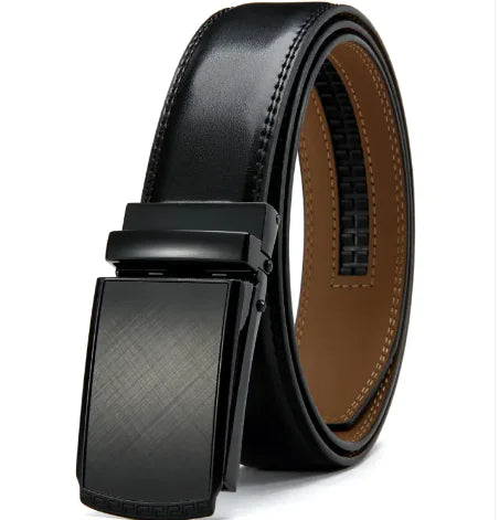 Seamless Cowhide Leather Belt