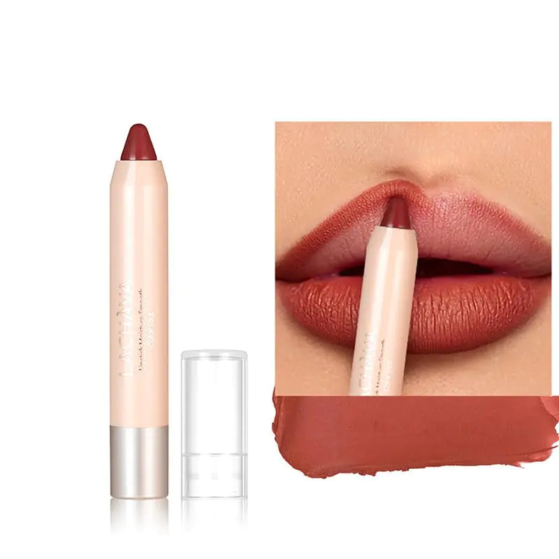 Easilydays Velvet Red Matte Lip Crayon