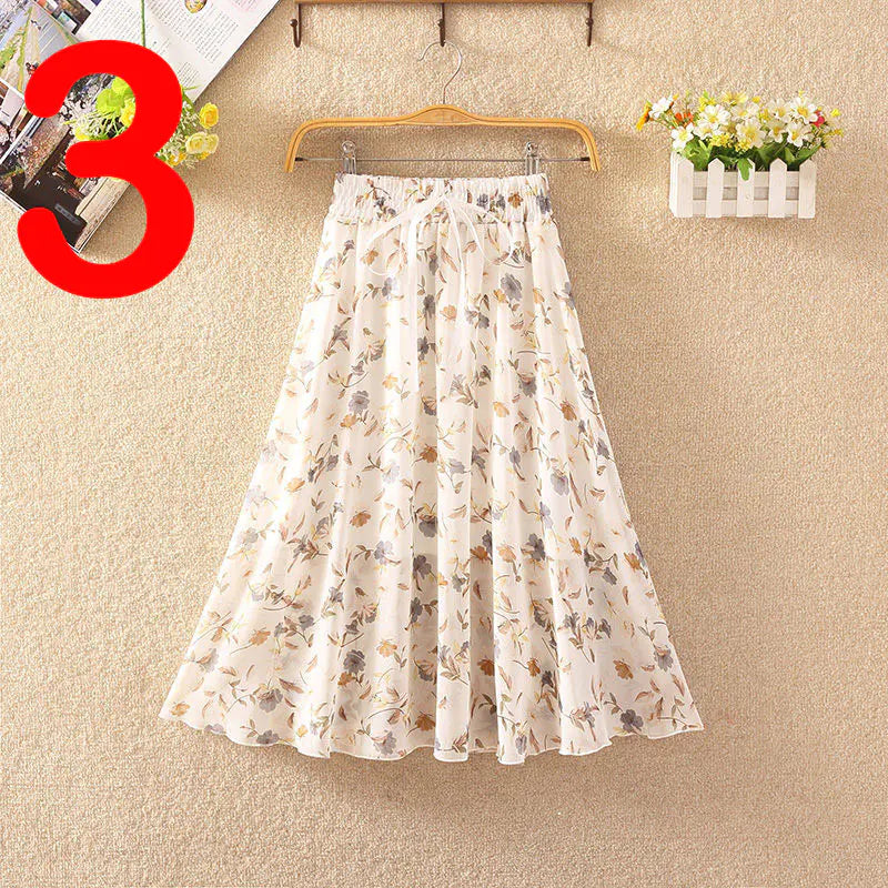 Summer Elegance Chiffon Skirt