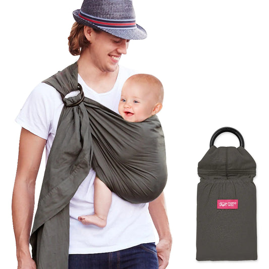 Mamaway Cotton Comfort Baby Sling - Newborn to Toddler with IHDI Certified Safety