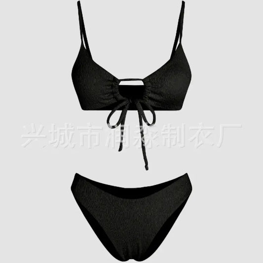 Chic Cutout Two-Piece Swim Set
