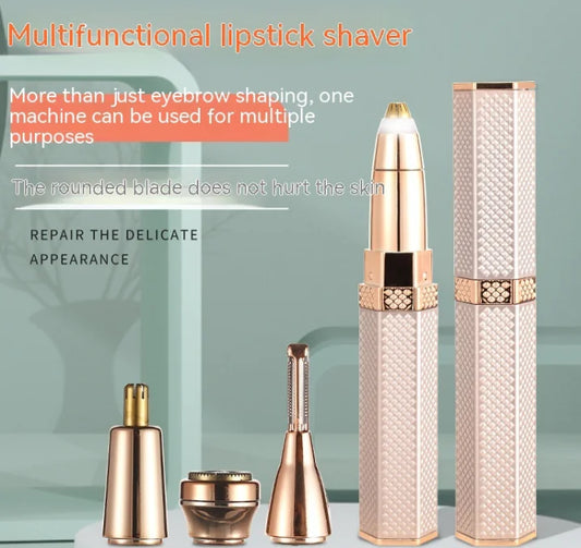 Lipstick-Style Portable Shaver