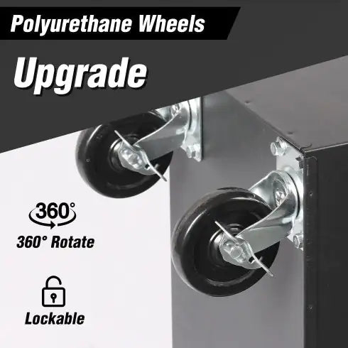 7-Drawer Rolling Tool Cart with Wheels