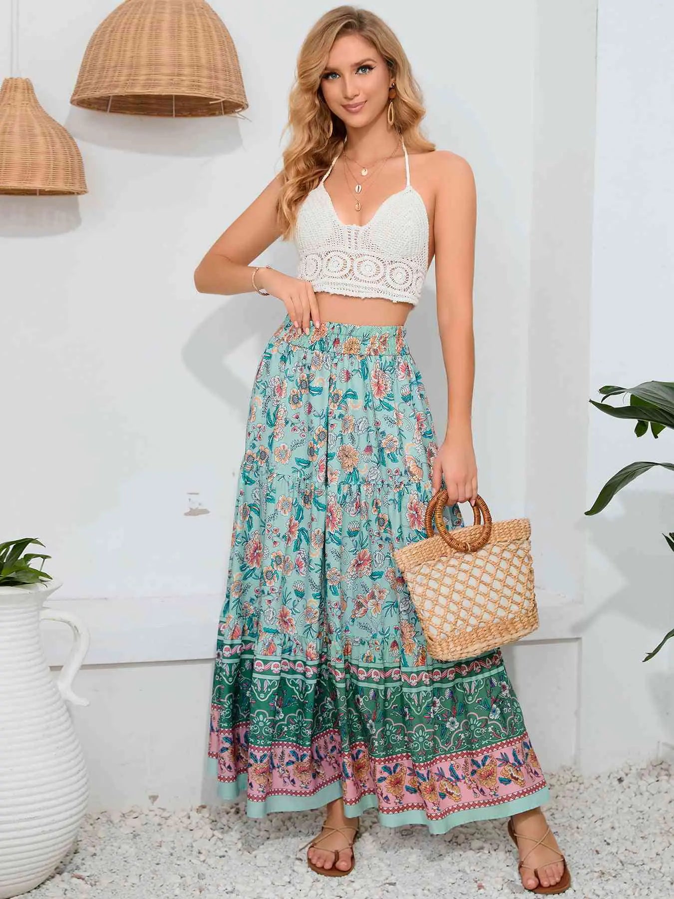 Boho Bliss Maxi Skirt
