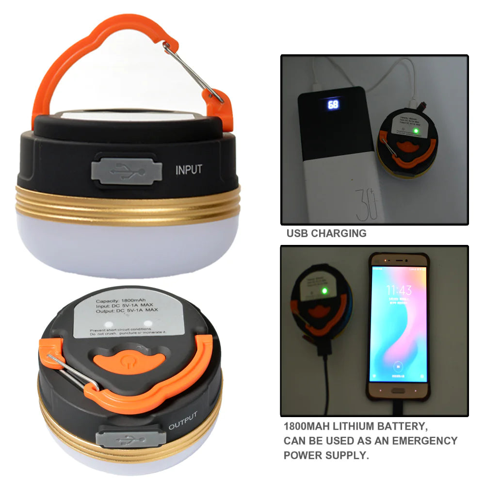USB Rechargeable Outdoor Lantern