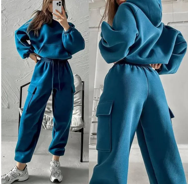 EuroStyle Sporty Sweater Set