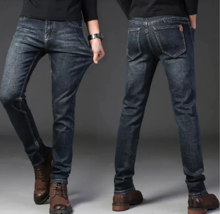 Men's Tapered Casual Jeans