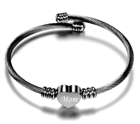 Eternal Bond Braided Stainless Bracelet