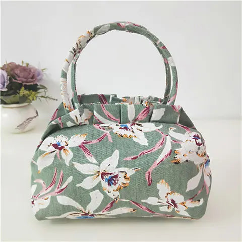 Middle-aged Women's Hand Bag and Accessories Set