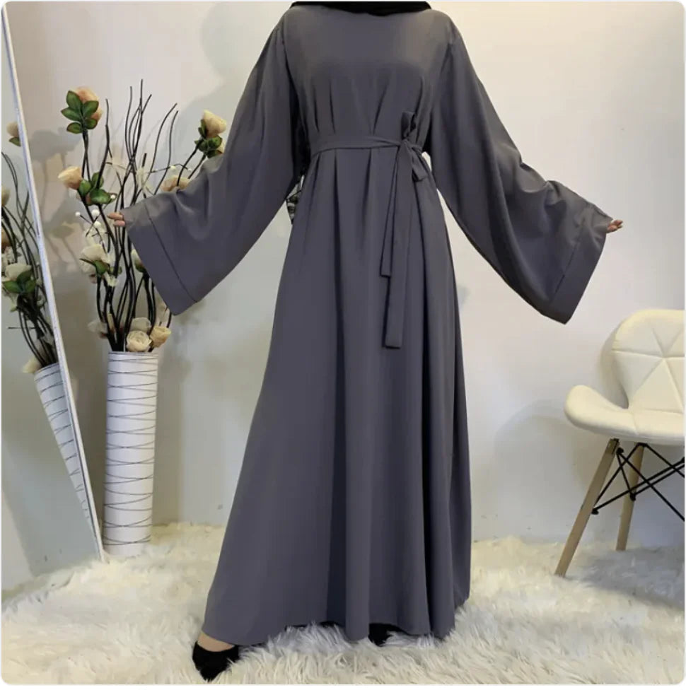 Elegant Long Abaya - Sophisticated Dubai Design