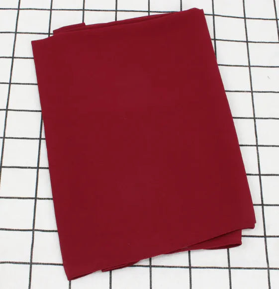 Chic Pearl Chiffon Hijab - Lightweight Solid Shade