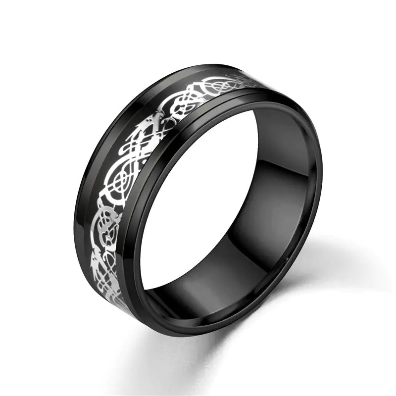 Chic Stainless Steel Womens Ring