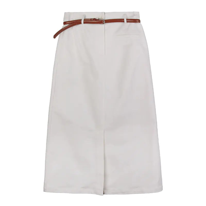 Elegant Summer Slit Skirt