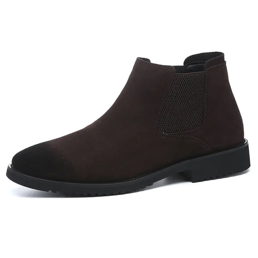 Men's Luxe Leather High-Top Boots