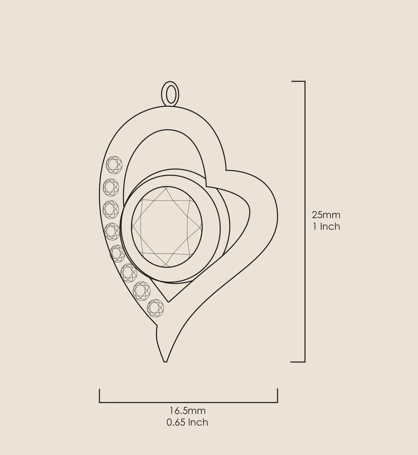 Divine Kabbalah Crystal Pendant