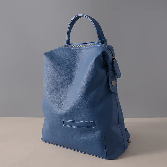 Chic Women's Leather Backpack