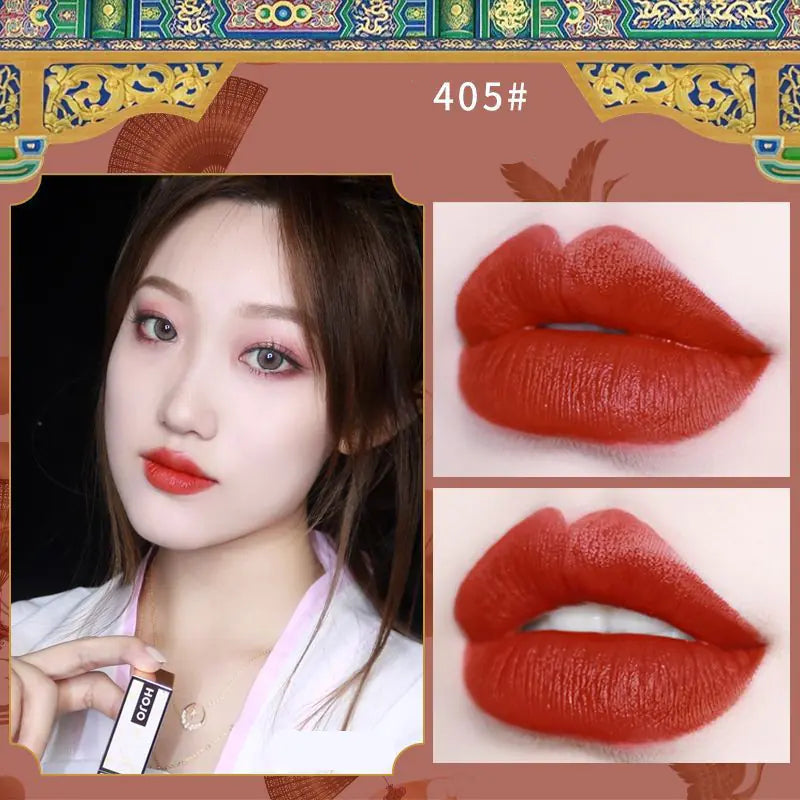 Jinse Peach Velvet Love Lipstick