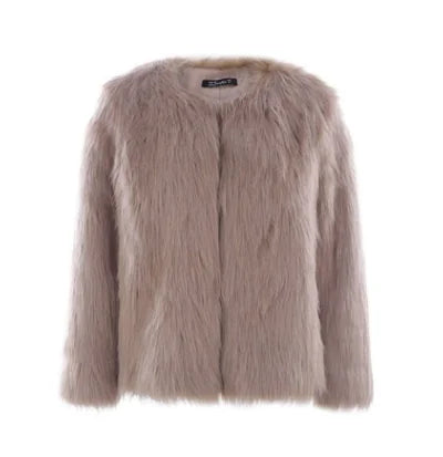 Luxury Faux Fur Coat