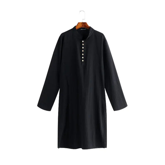 Modern Arabic Men's Long Shirt