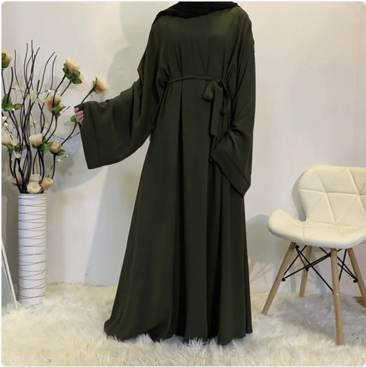 Elegant Long Abaya - Sophisticated Dubai Design