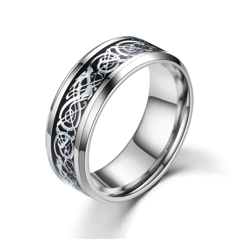 Chic Stainless Steel Womens Ring