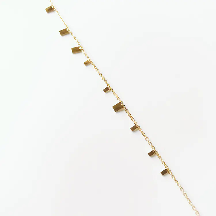 French Elegance Layered Disc Choker