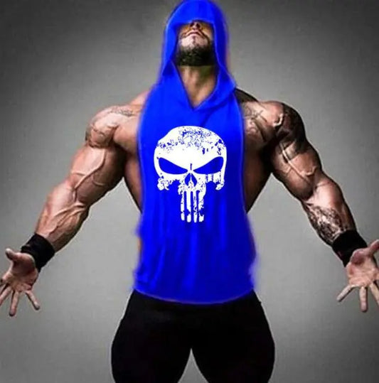 Men's Gorilla Skull Athletic Vest