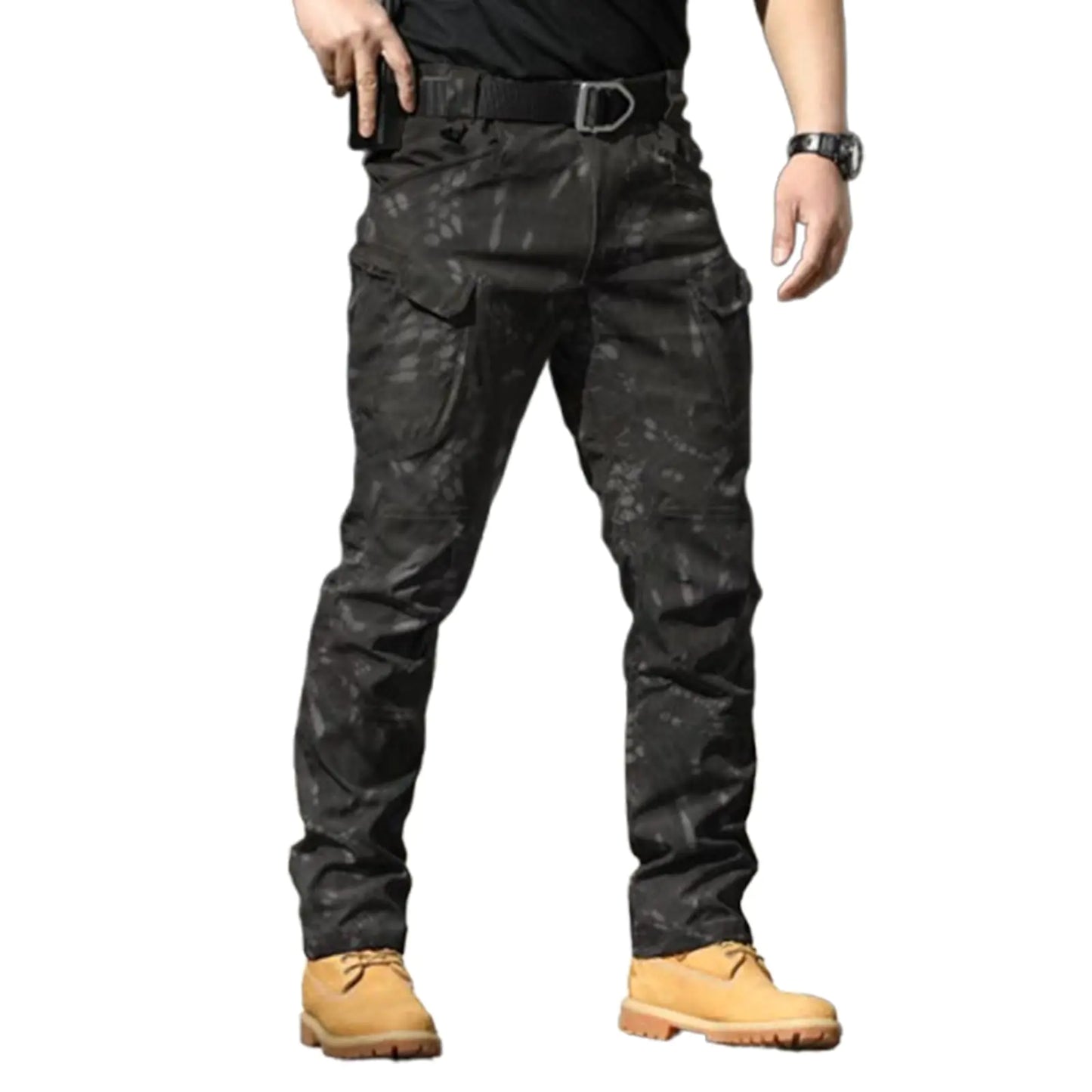 TacticalFlex - Men's Camo Cargo Waterproof Pants