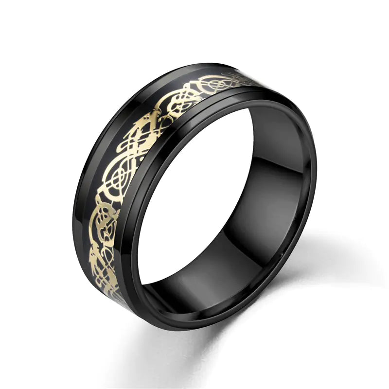 Chic Stainless Steel Womens Ring