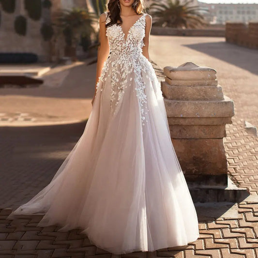 Elegant Lace Bridal Gown