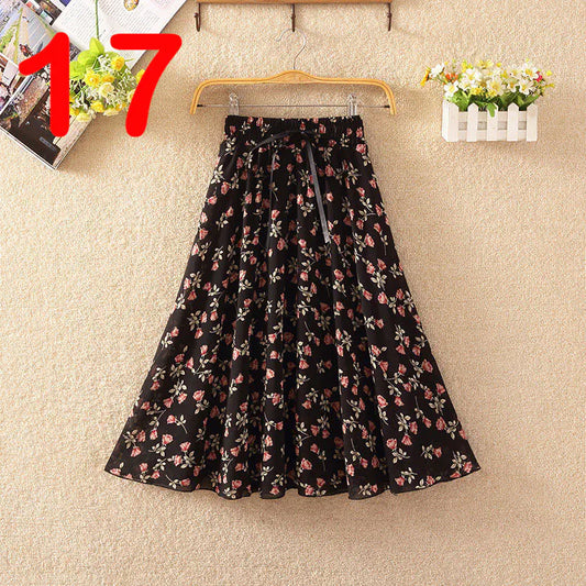 Summer Elegance Chiffon Skirt