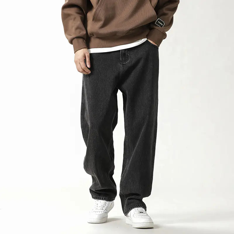 Trendy Plus Size Men's Jeans