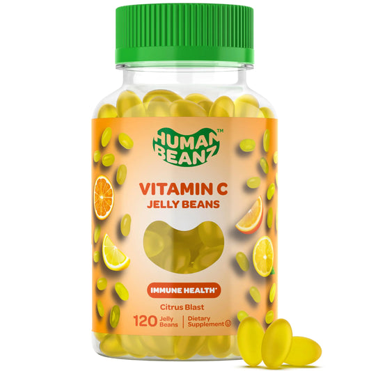 Vitamin C Citrus Jelly Bean Gummies - Adult Immune Support