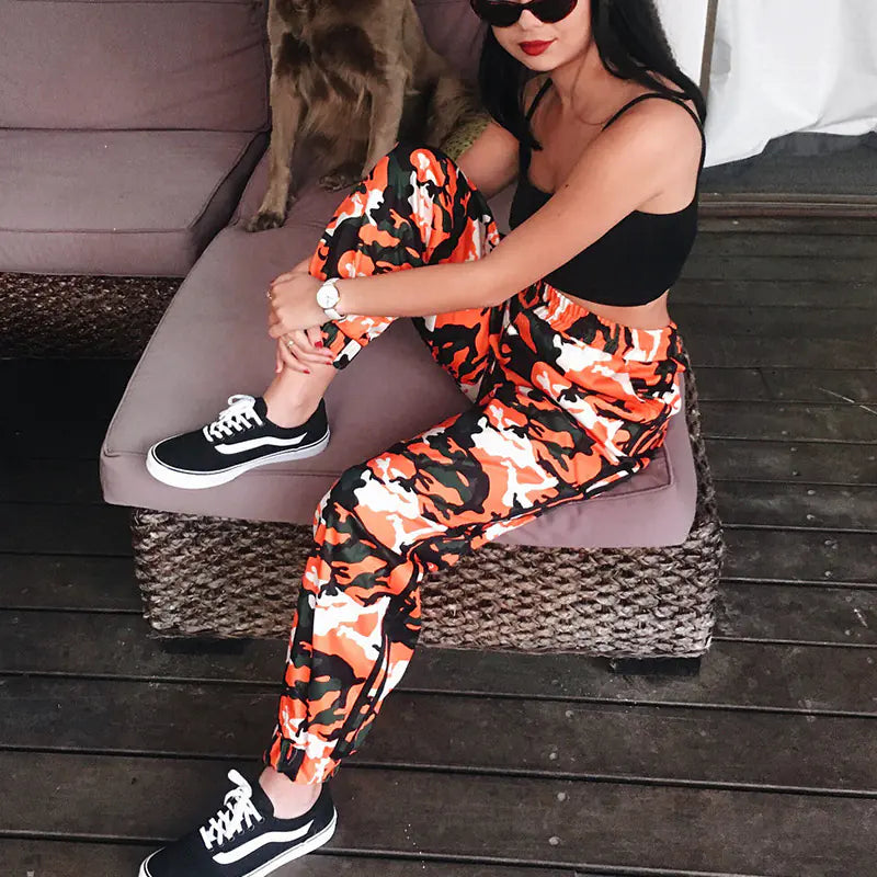 Urban Camo Drawstring Pants