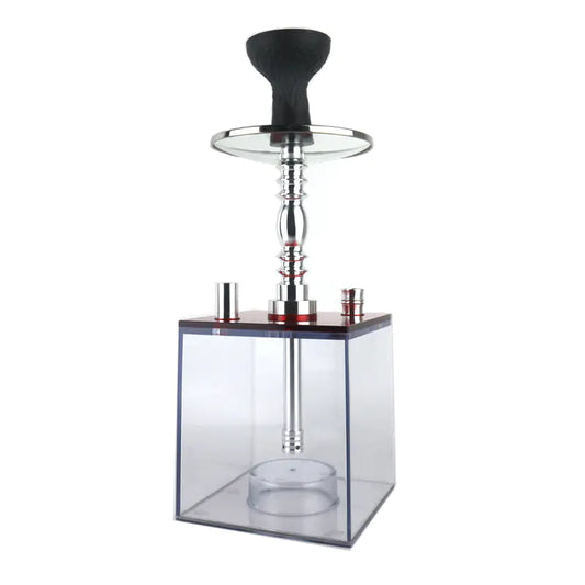 Square Acrylic Hookah Kit