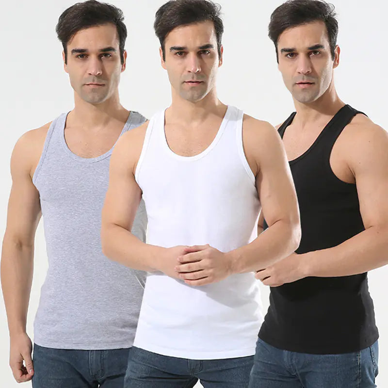Men's Active Polyester Workout Vest
